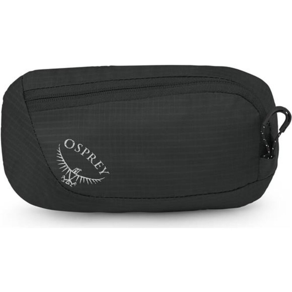 Zippered Pack Pocket Black Small Storage Pouch With Key Clip Backpack